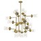 Z-Lite Calliope 20 Light Pendant, Foundry Brass & Clear 617-20FB - alternate 7